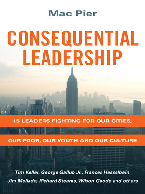 cover image of Consequential Leadership